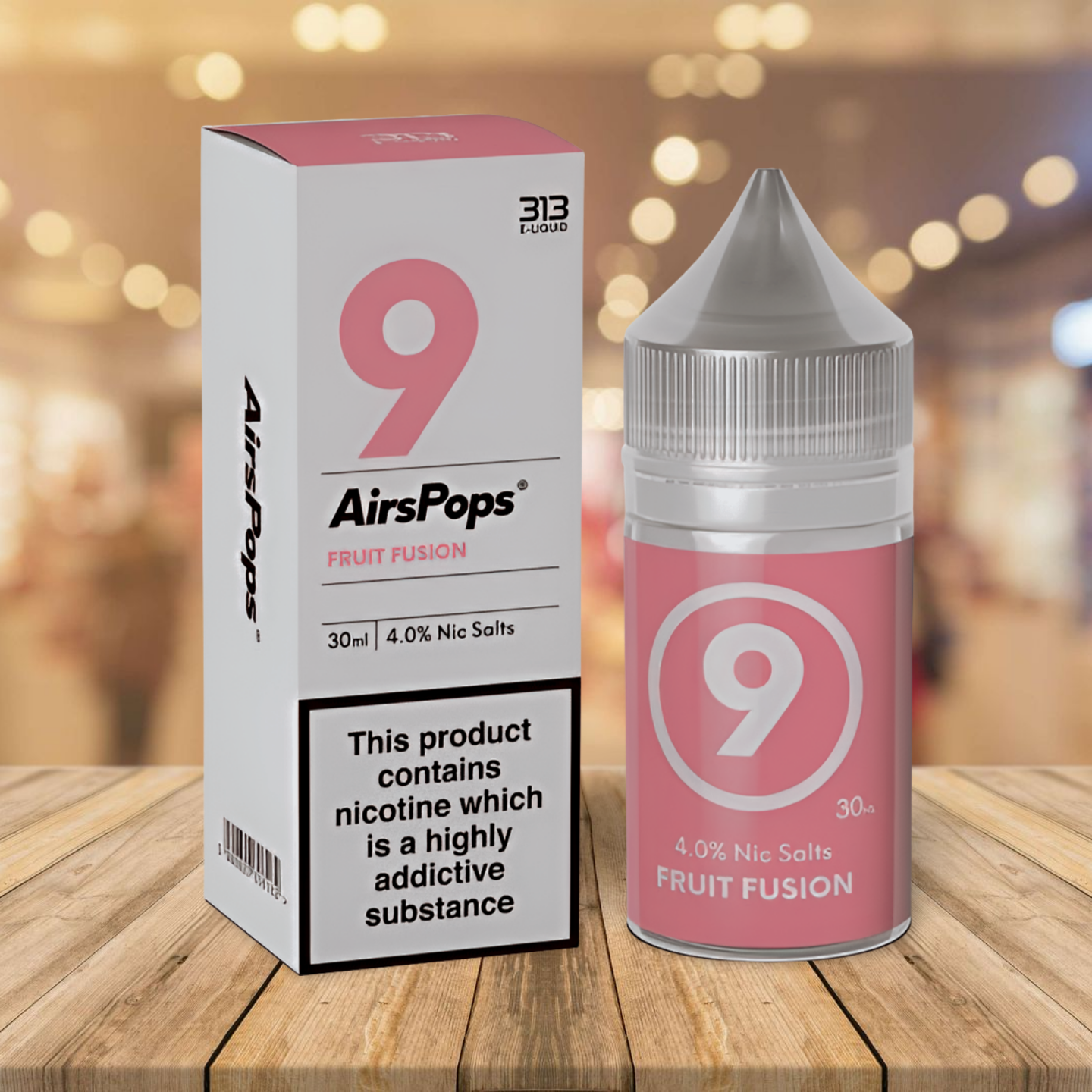 AirsPops 313 Nic Salts E-Liquid 30ml - Fruit Fusion