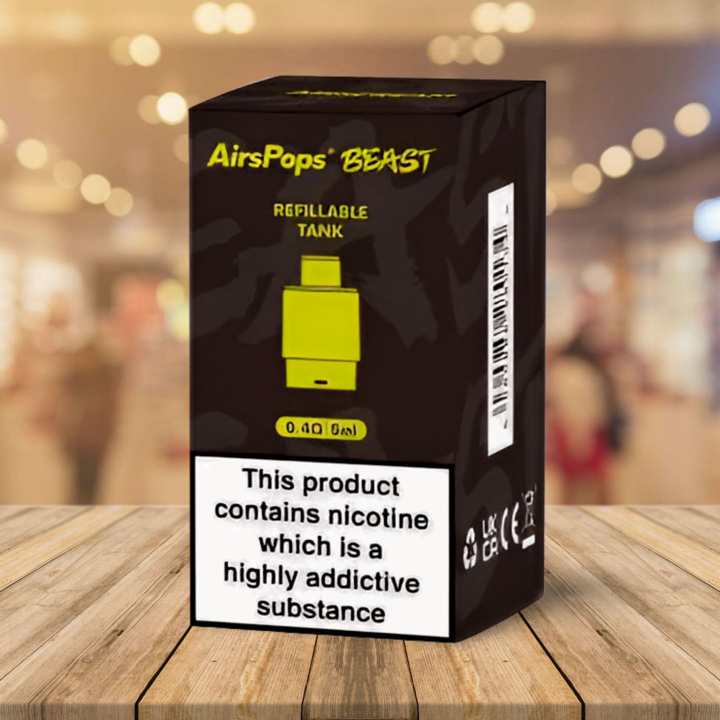 AirsPops Beast Refillable 5ml Tank 0.4ohm