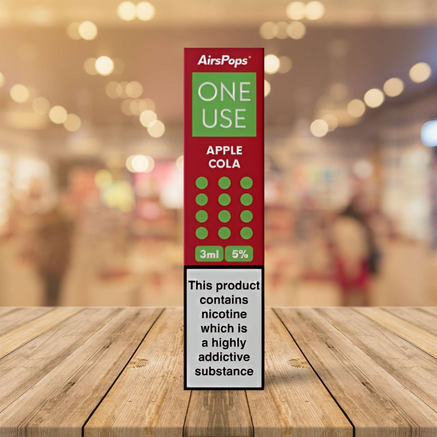 AirsPops One Use 3ml - Apple Cola