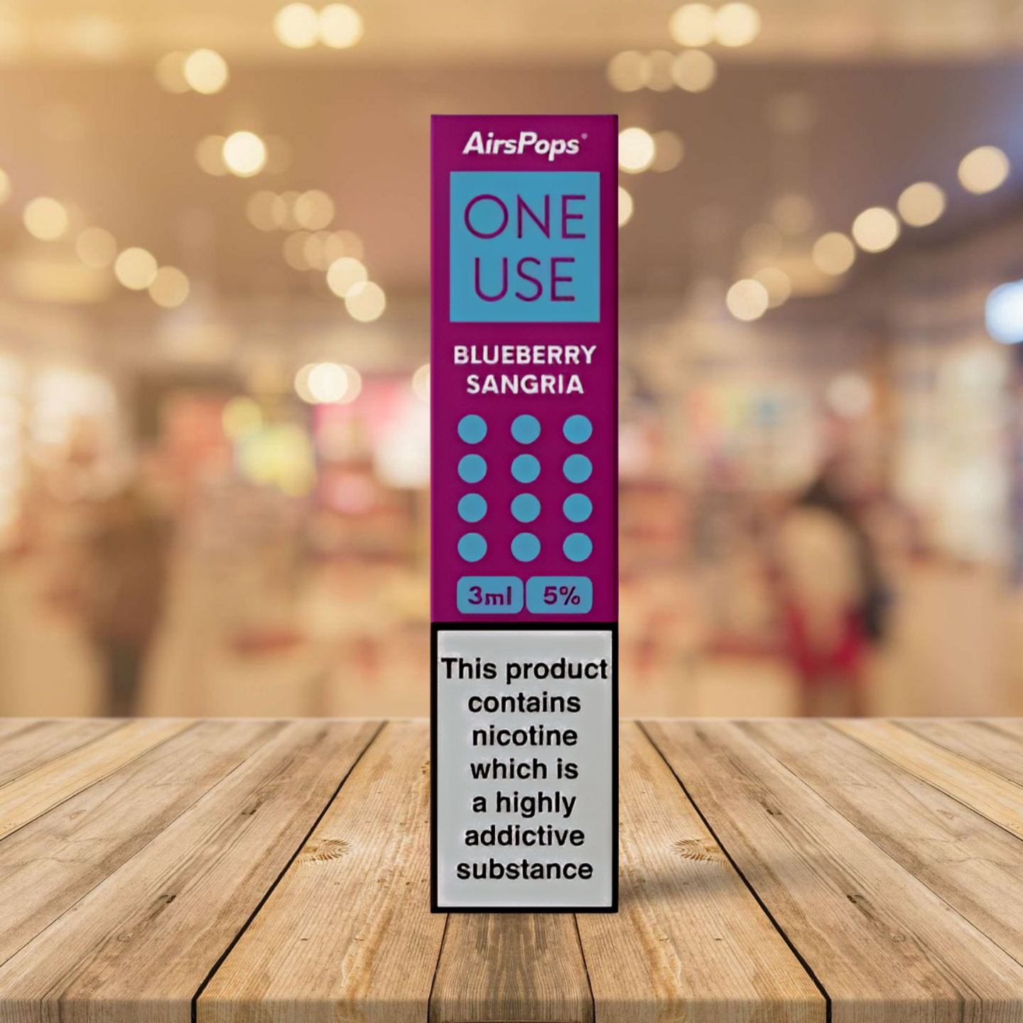 AirsPops One Use 3ml - Blueberry Sangria