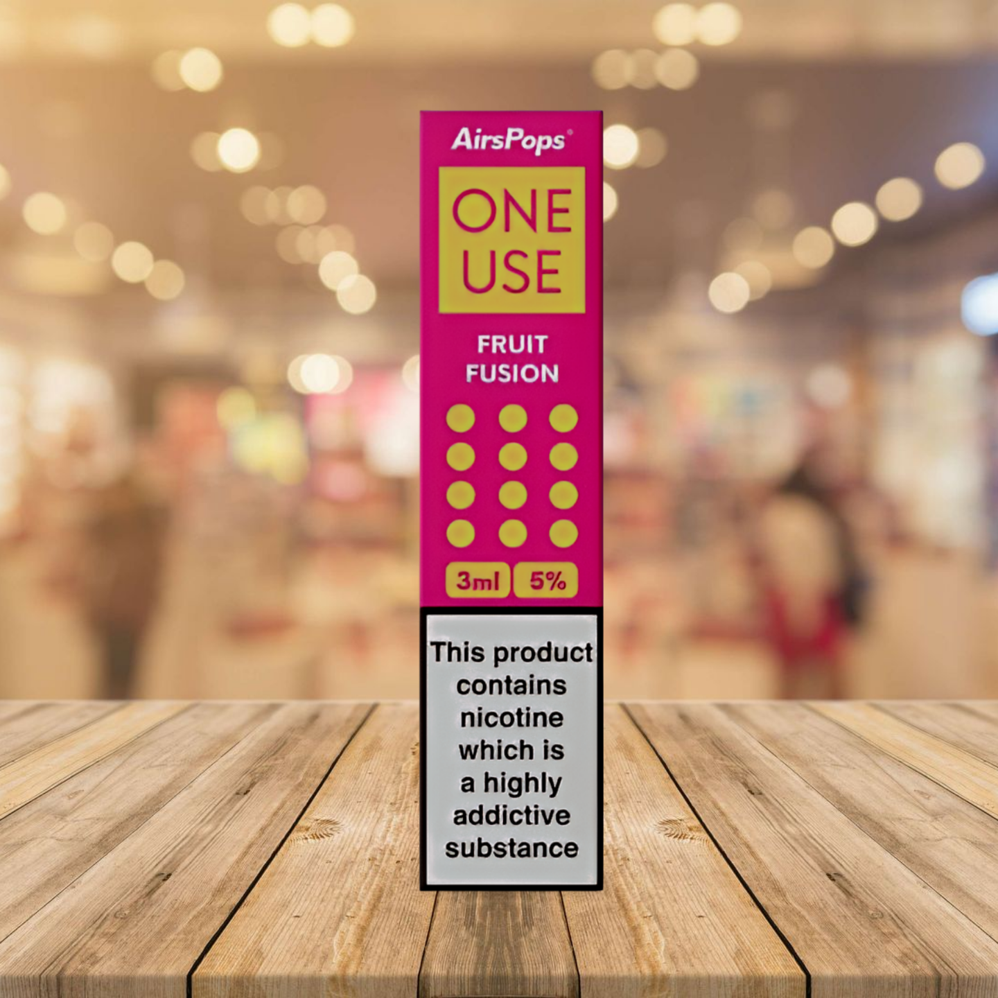 AirsPops One Use 3ml - Fruit Fusion