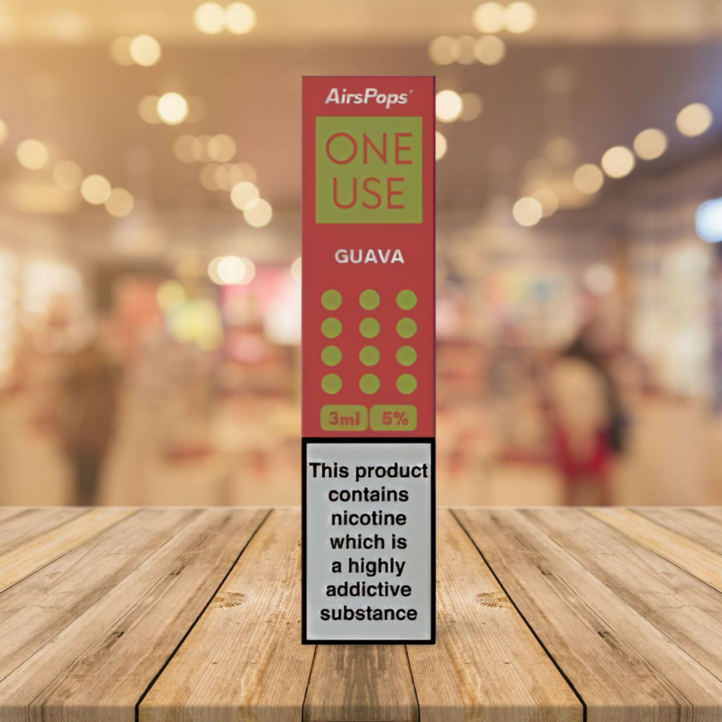 AirsPops One Use 3ml - Guava