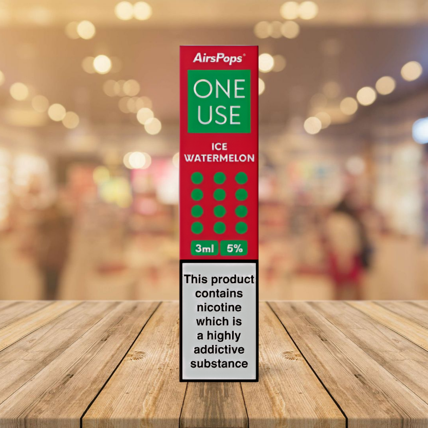 AirsPops One Use 3ml - Ice Watermelon