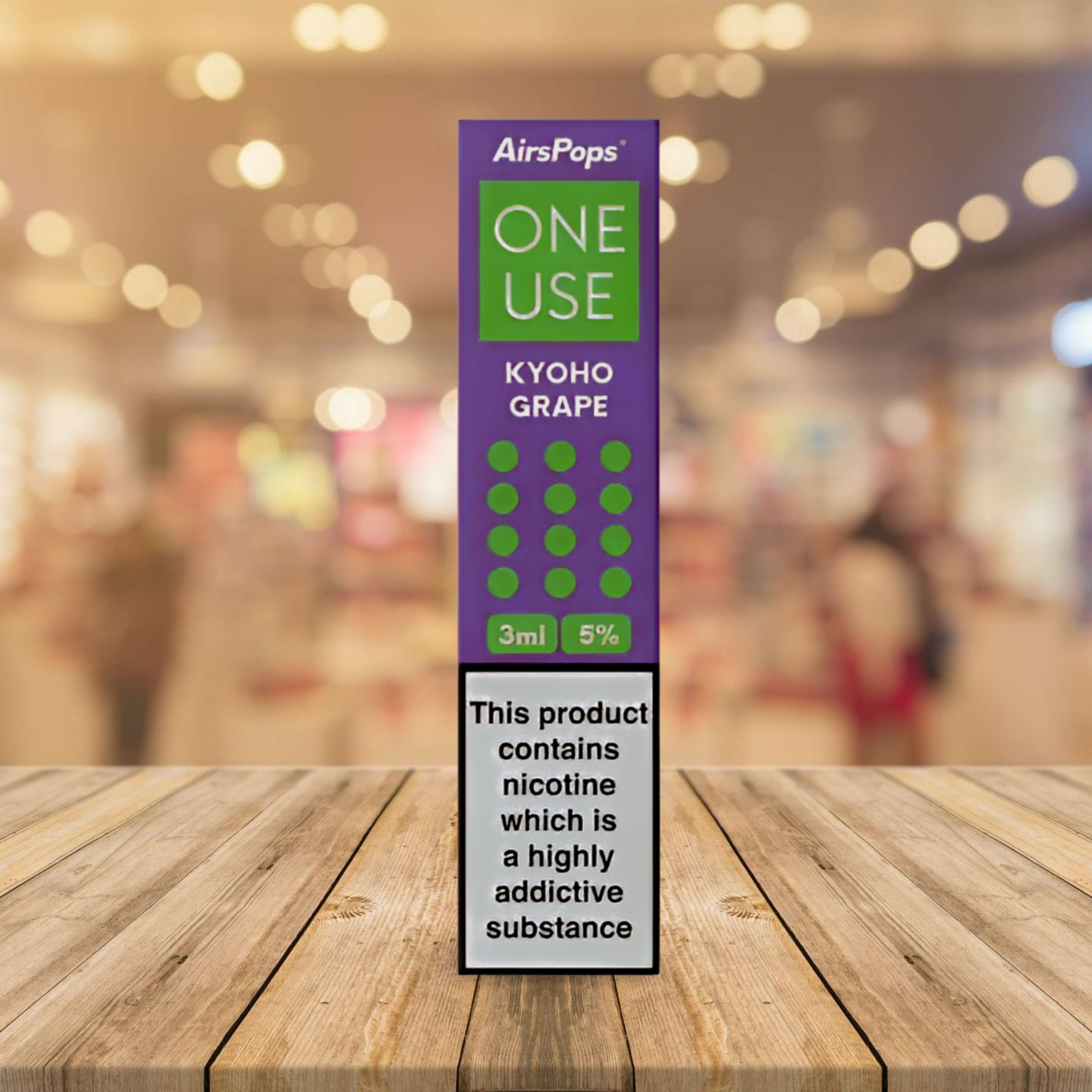 AirsPops One Use 3ml - Kyoho Grape