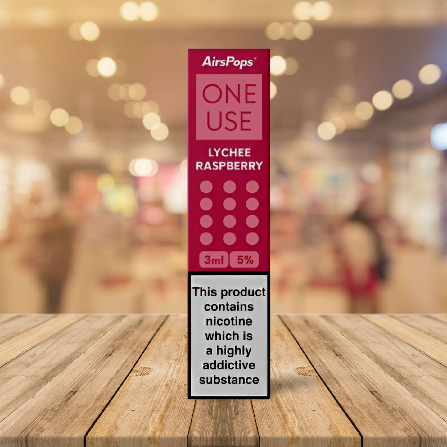 AirsPops One Use 3ml - Lychee Raspberry