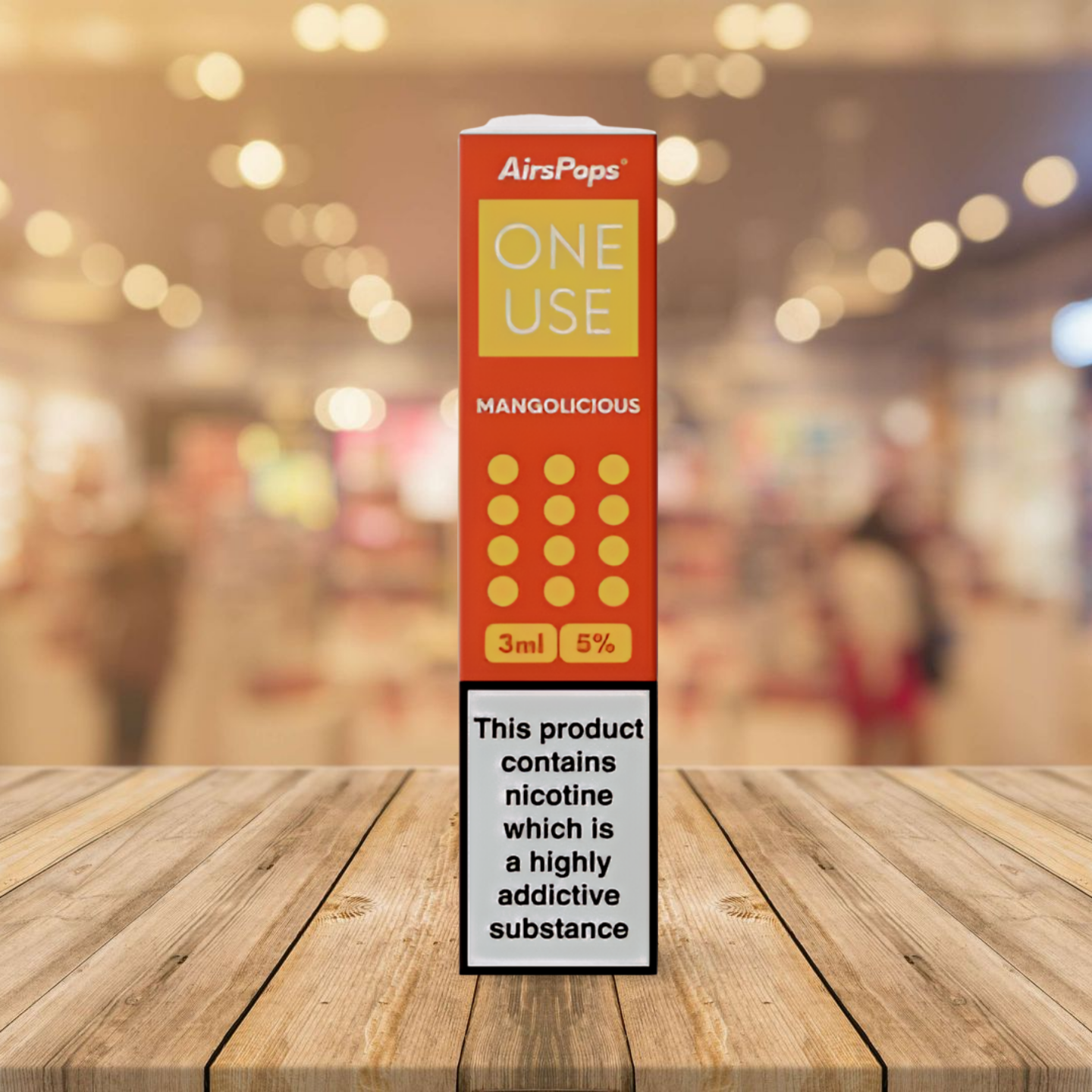 AirsPops One Use 3ml - Mangolicious