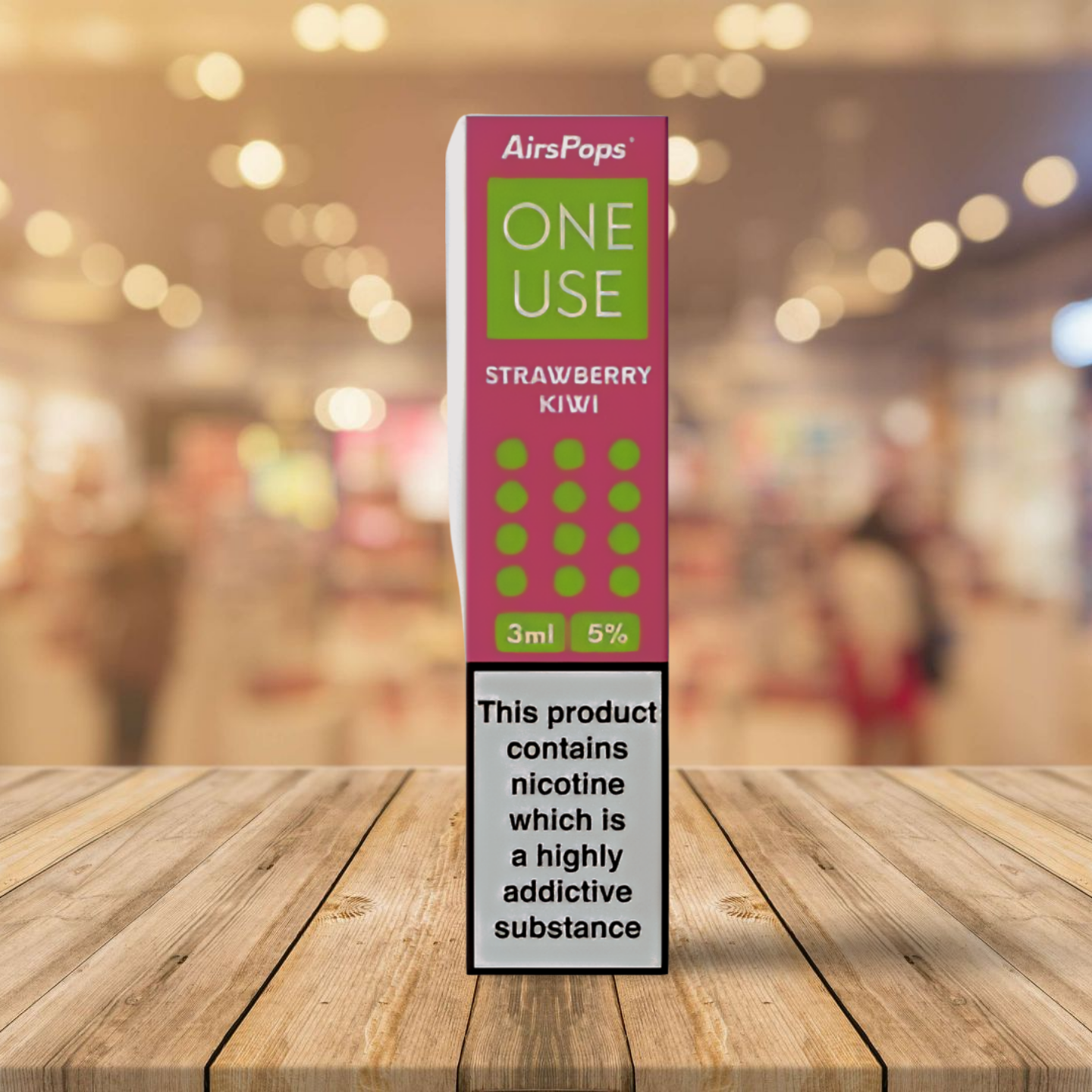 AirsPops One Use 3ml - Strawberry Kiwi