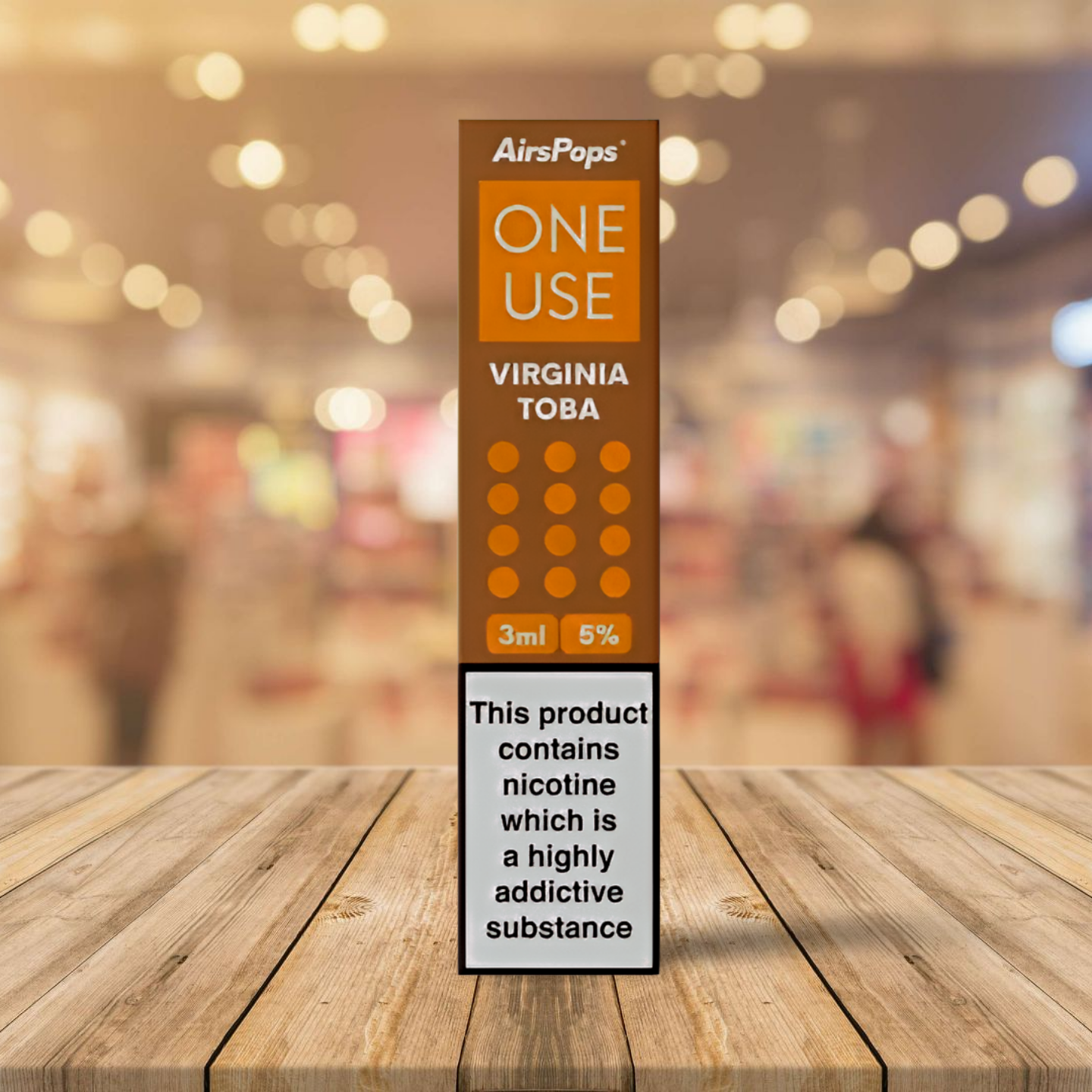 AirsPops One Use 3ml - Virginia