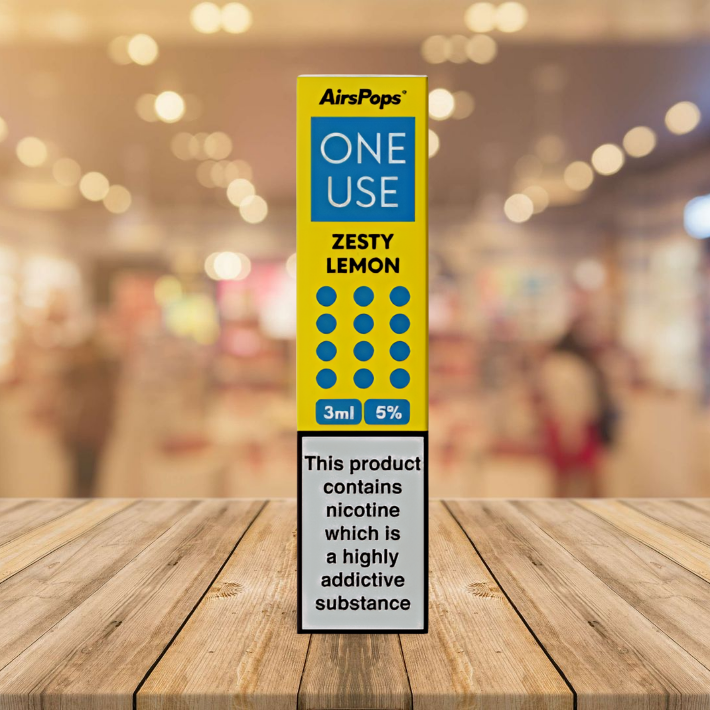 AirsPops One Use 3ml - Zesty Lemon