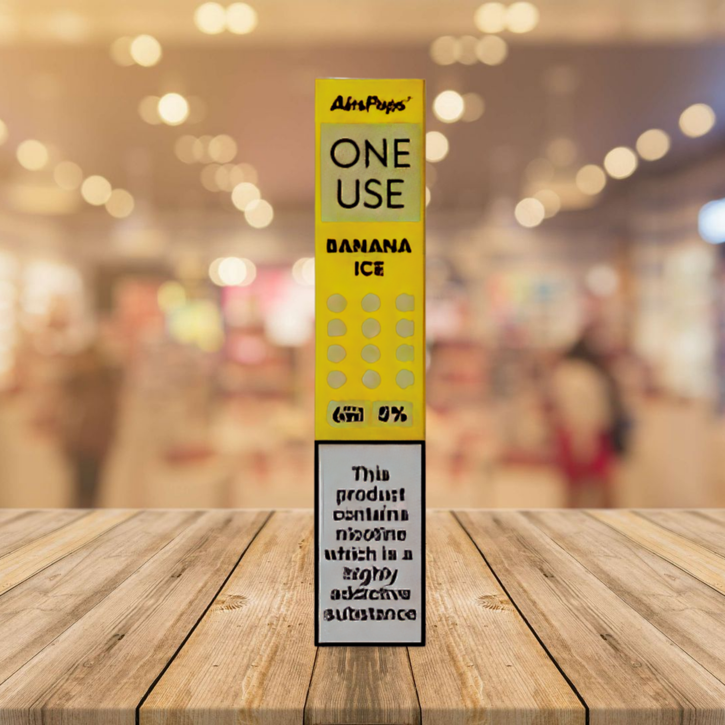 AirsPops One Use 6ml - Banana Ice