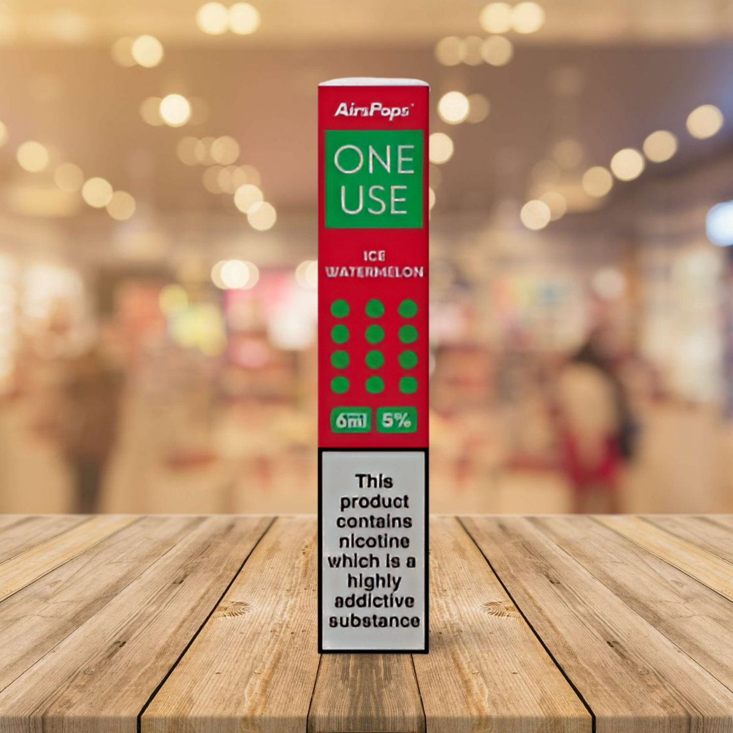 AirsPops One Use 6ml - Ice Watermelon