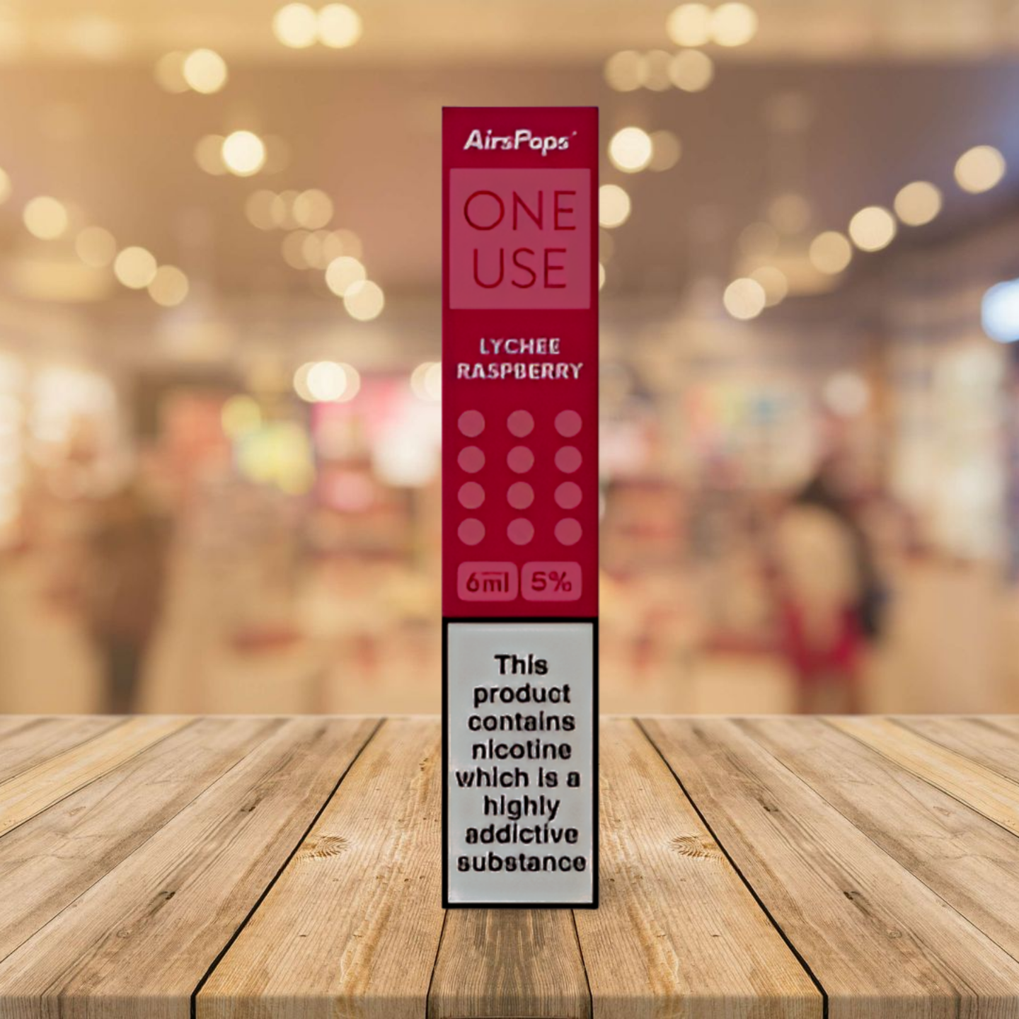 AirsPops One Use 6ml - Lychee Raspberry