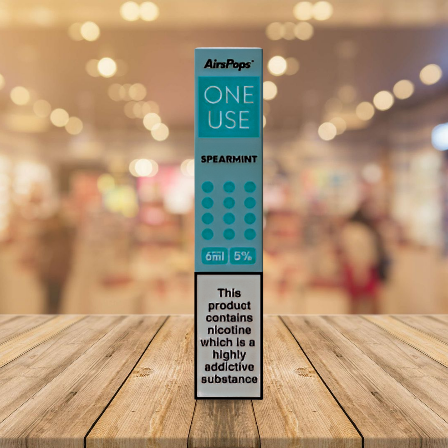 AirsPops One Use 6ml - Spearmint