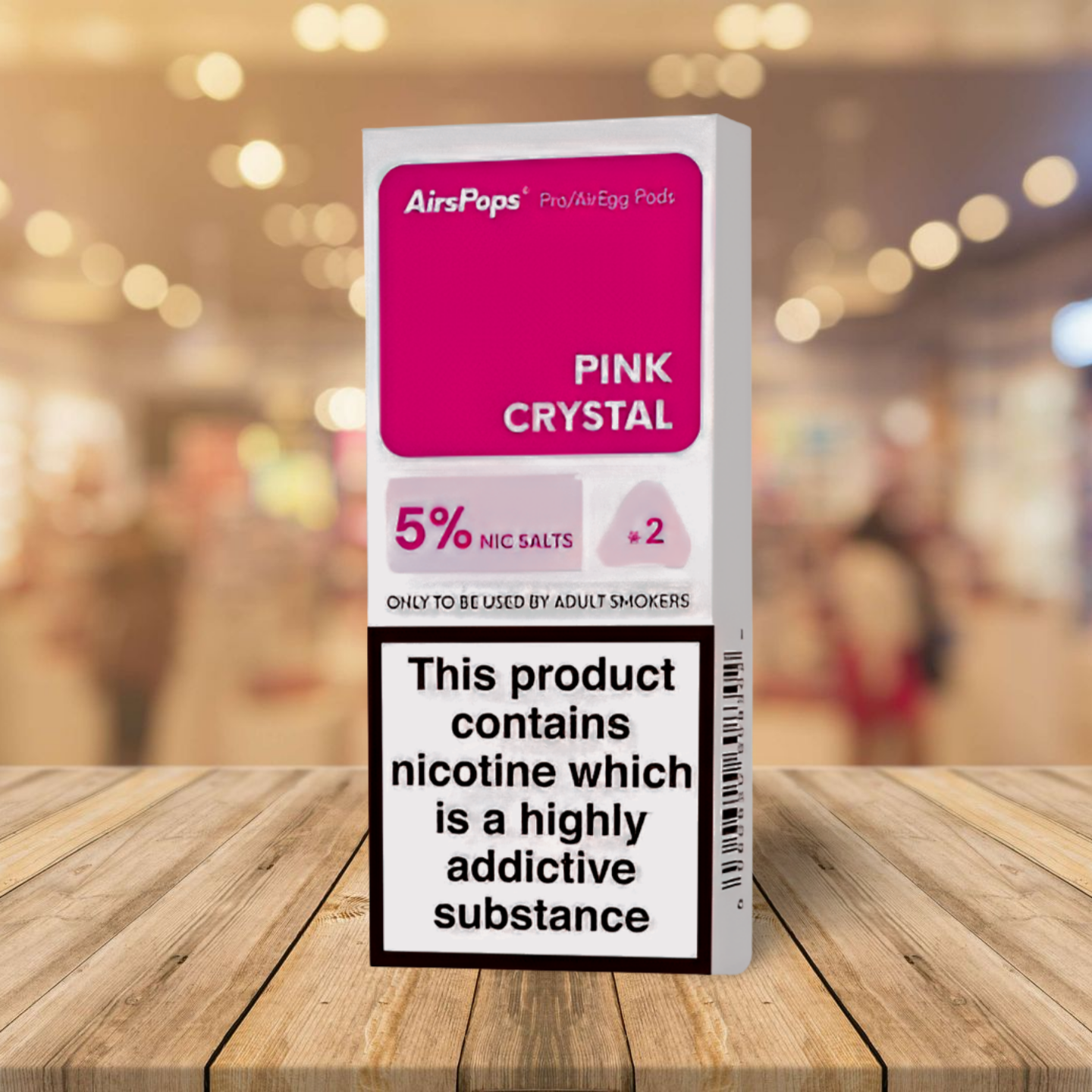 AirsPops Pro Pods - Pink Crystal