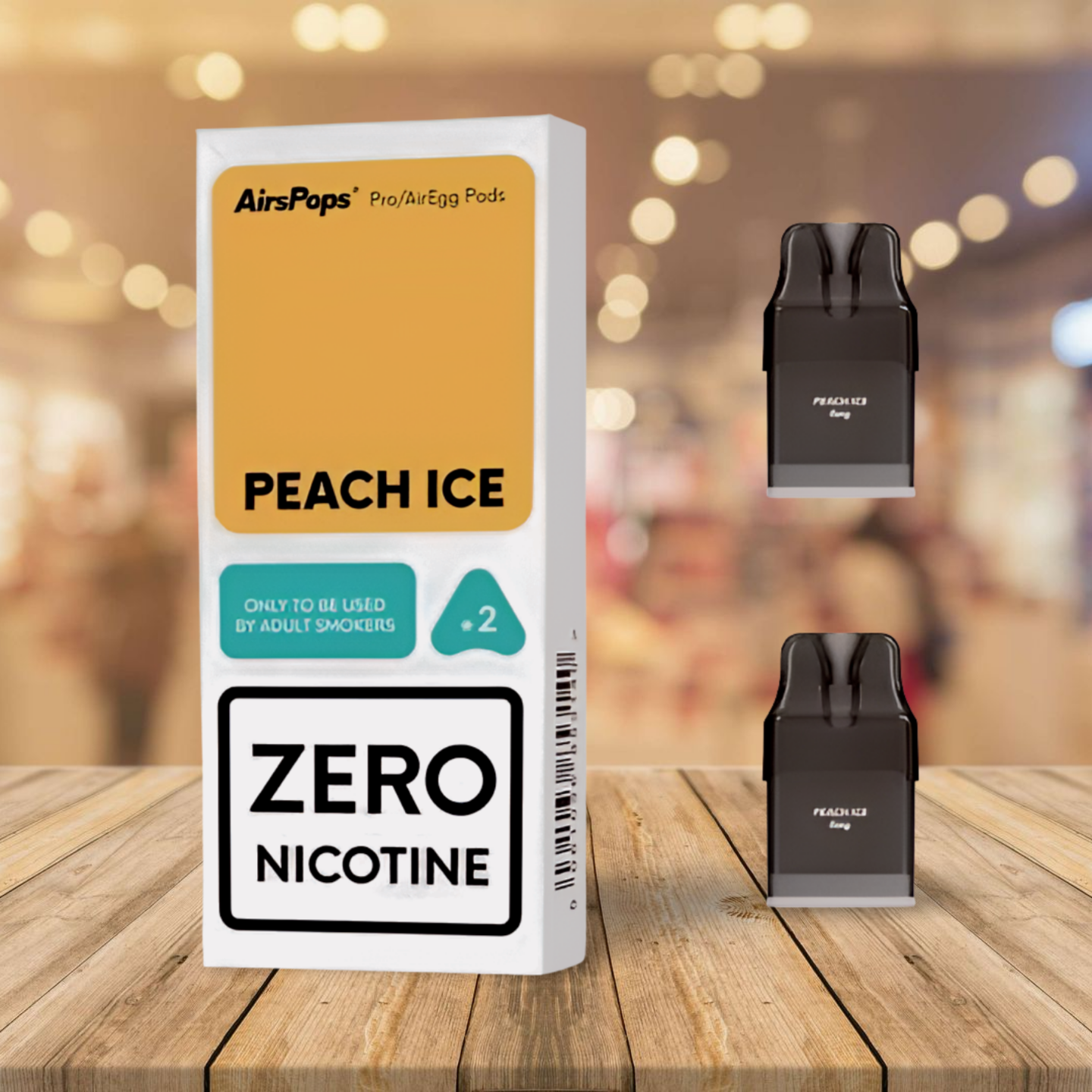 AirsPops Pro Pods - Peach Ice
