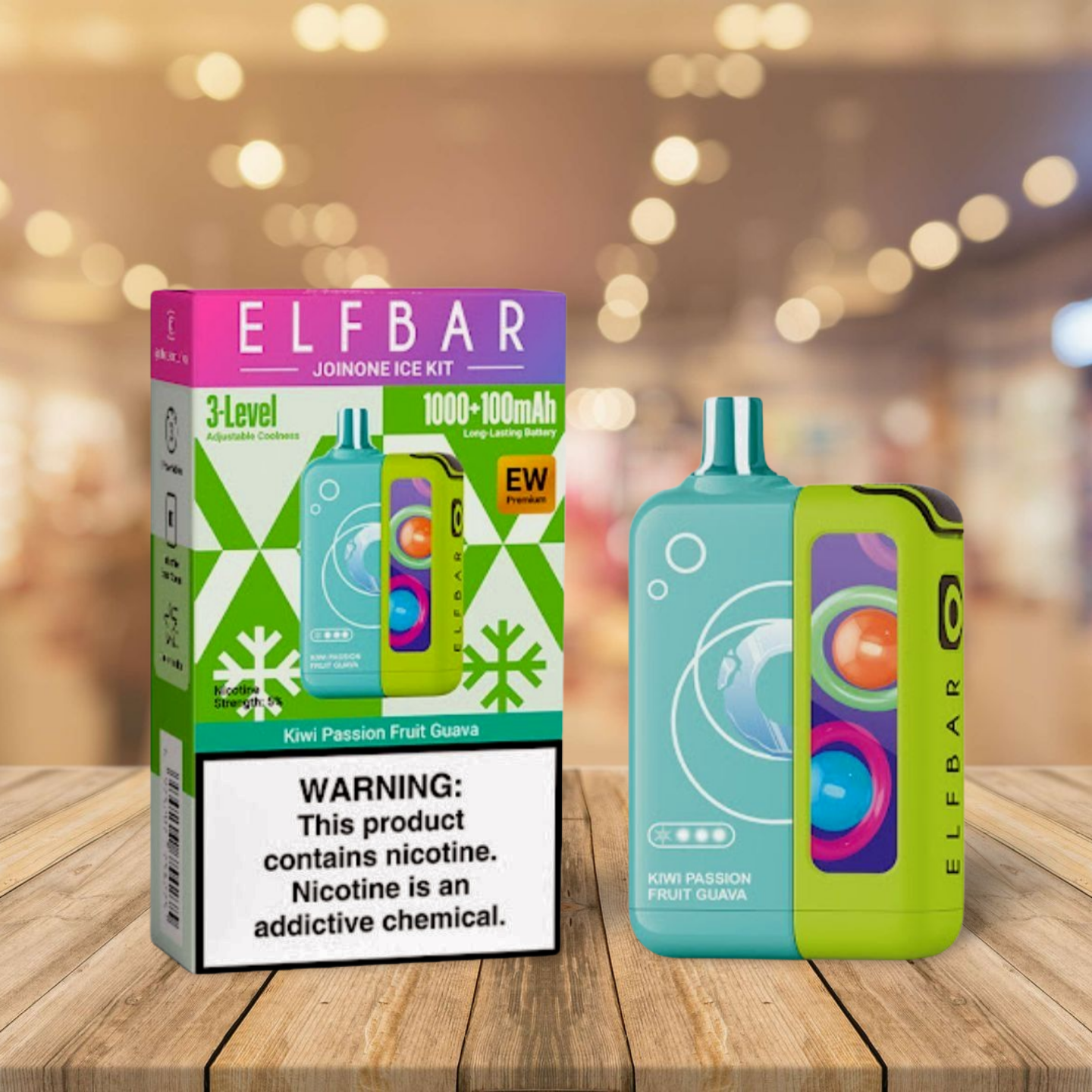 Elfbar EW16k Kit - Kiwi Passion Fruit Guava