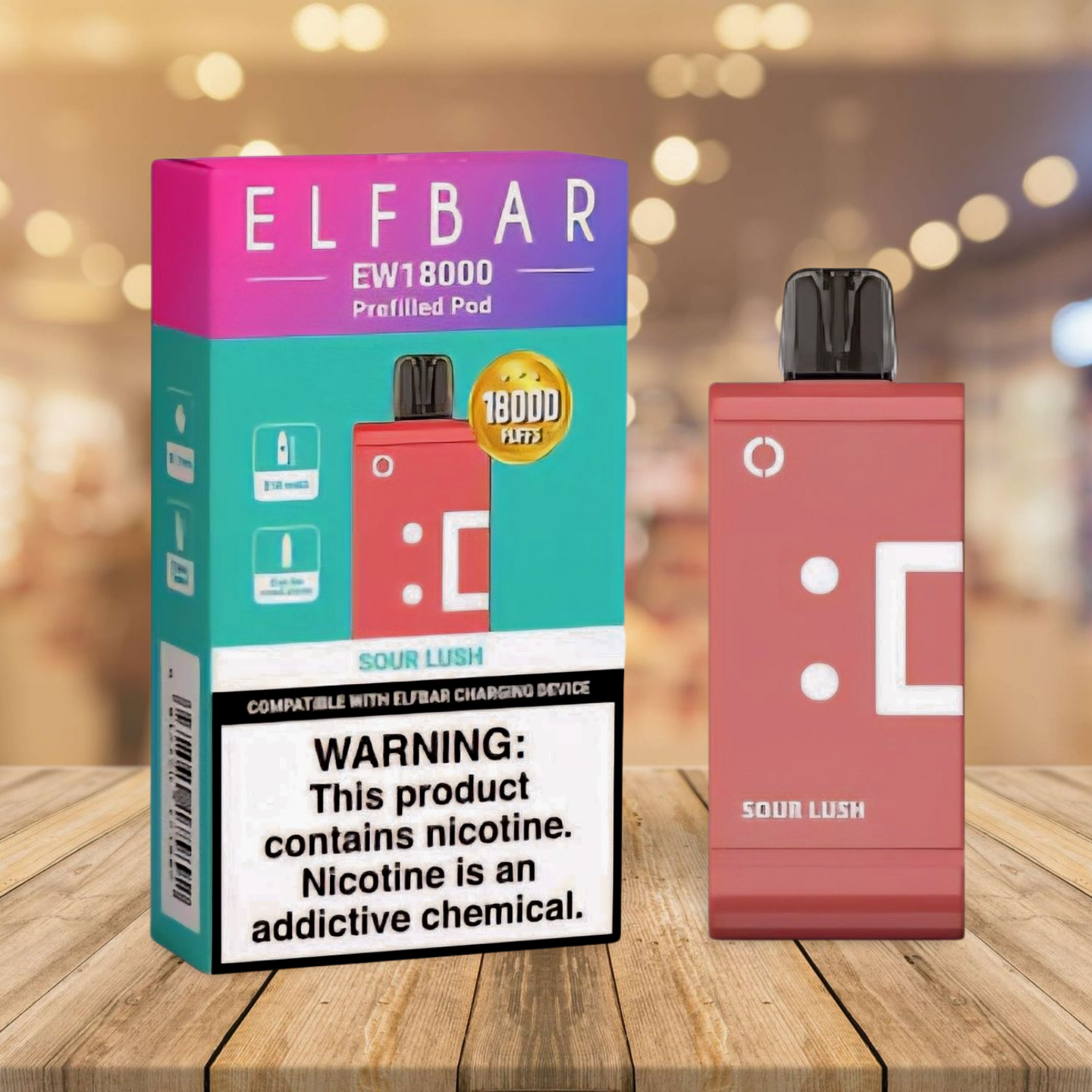 Elfbar EW18k Pod - Sour Lush
