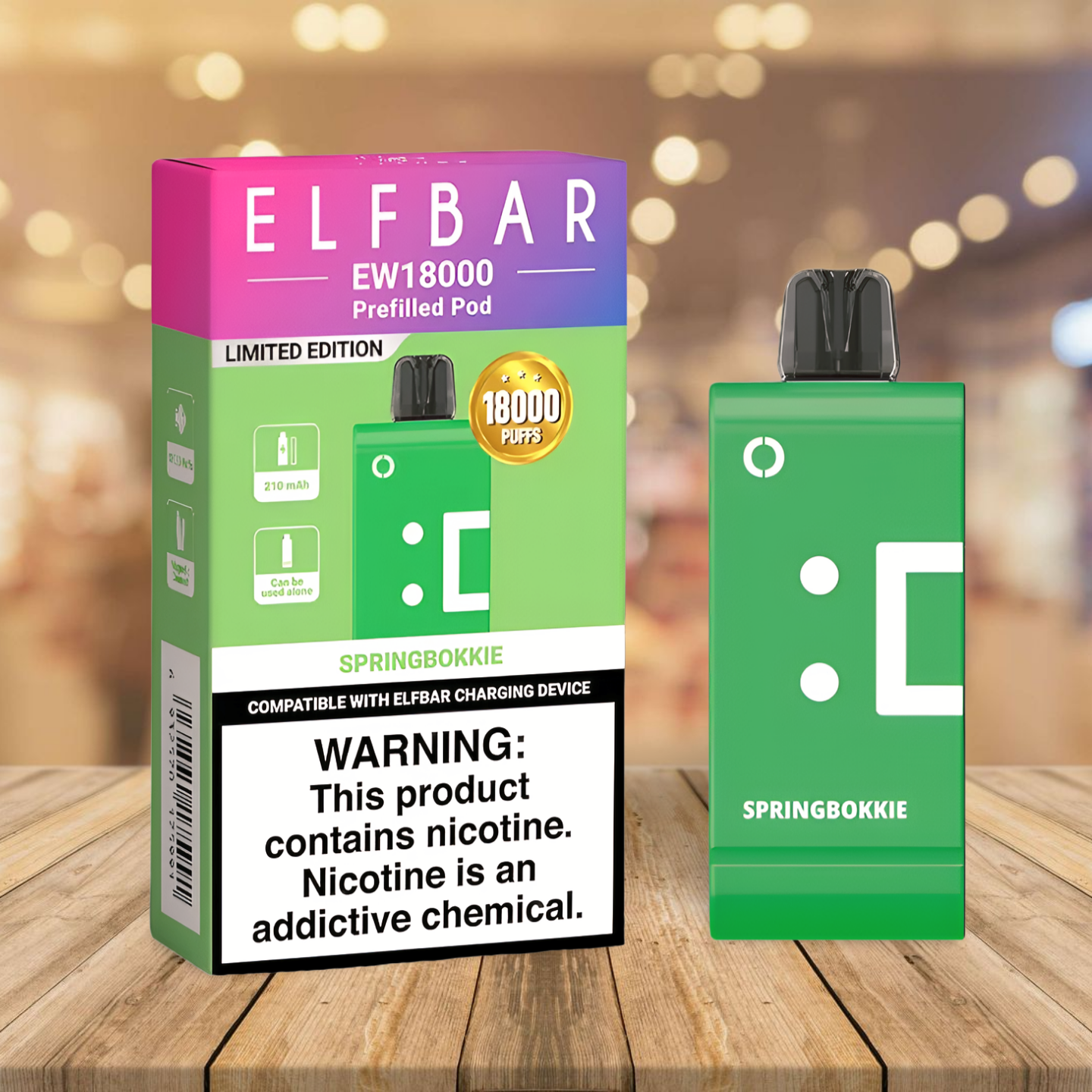 Elfbar EW18k Pod - Sprinbokkie