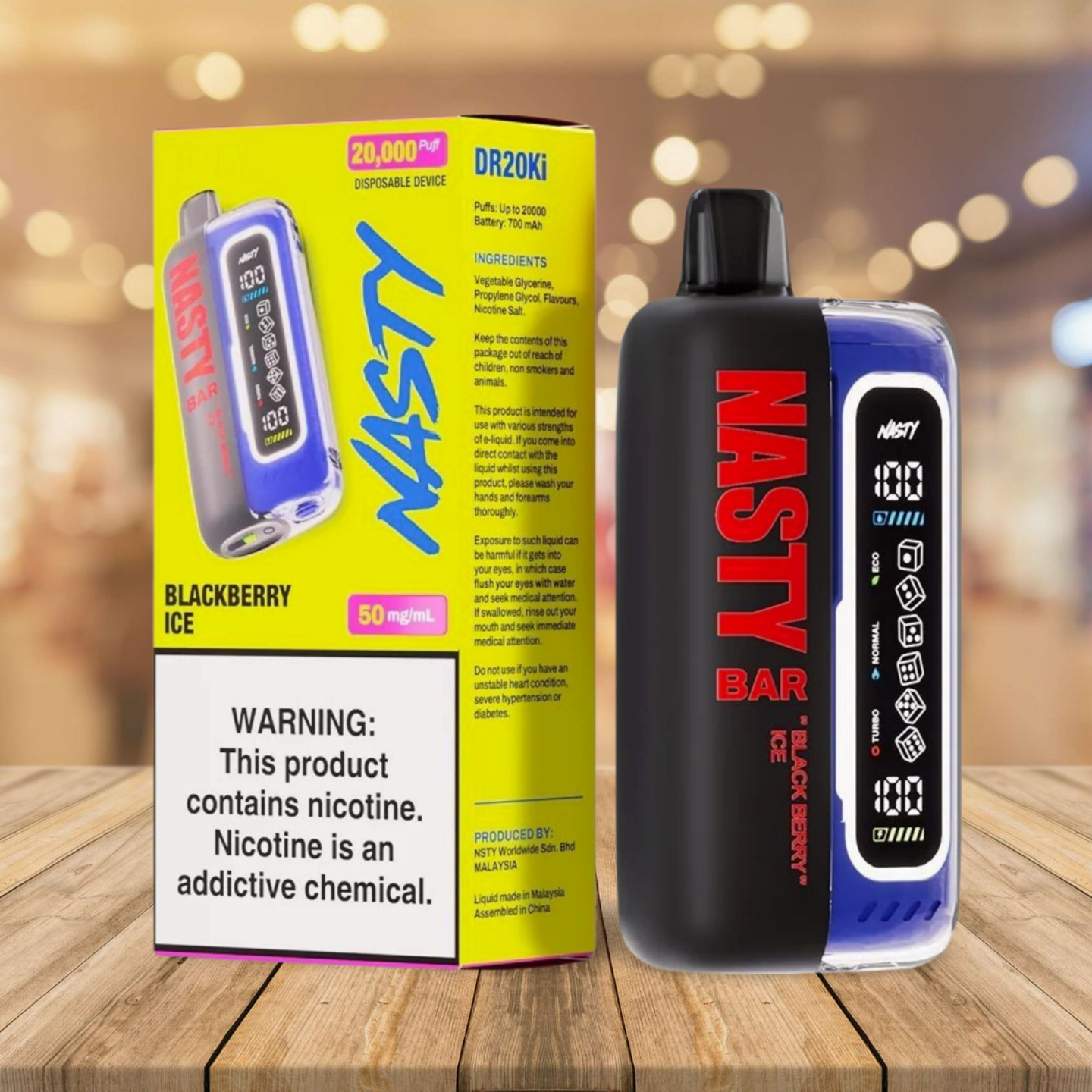 Nasty Bar 20k - Blackberry Ice