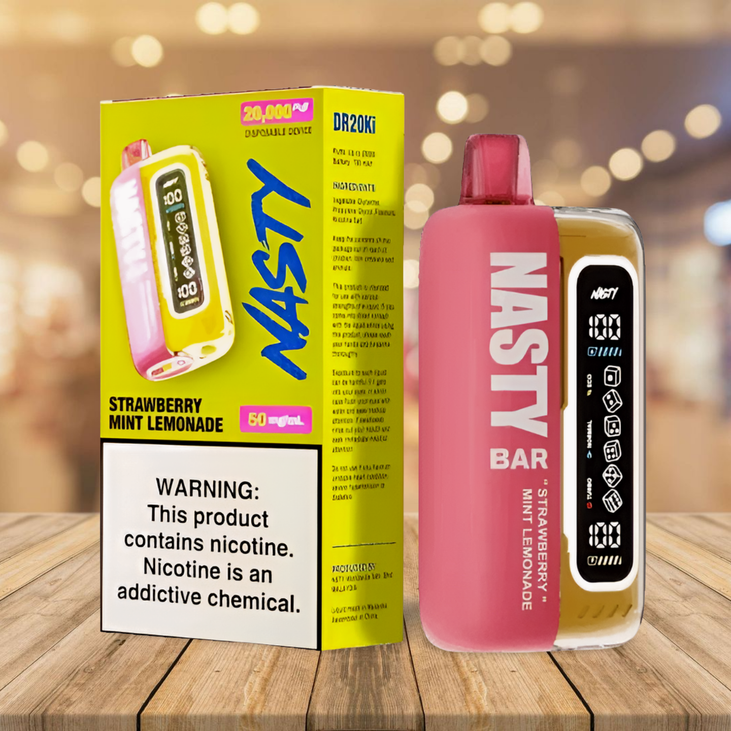 Nasty Bar 20k - Strawberry Mint Lemonade