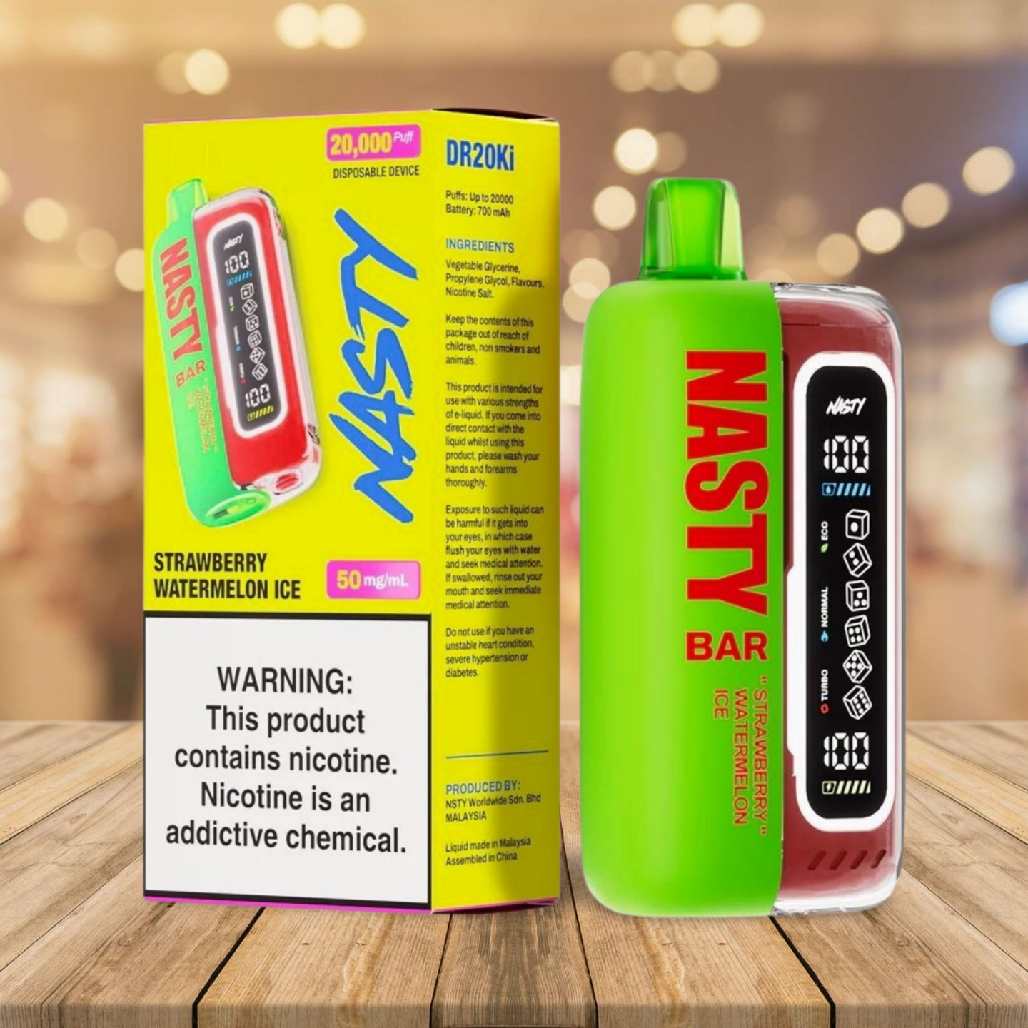 Nasty Bar 20k - Strawberry Watermelon Ice