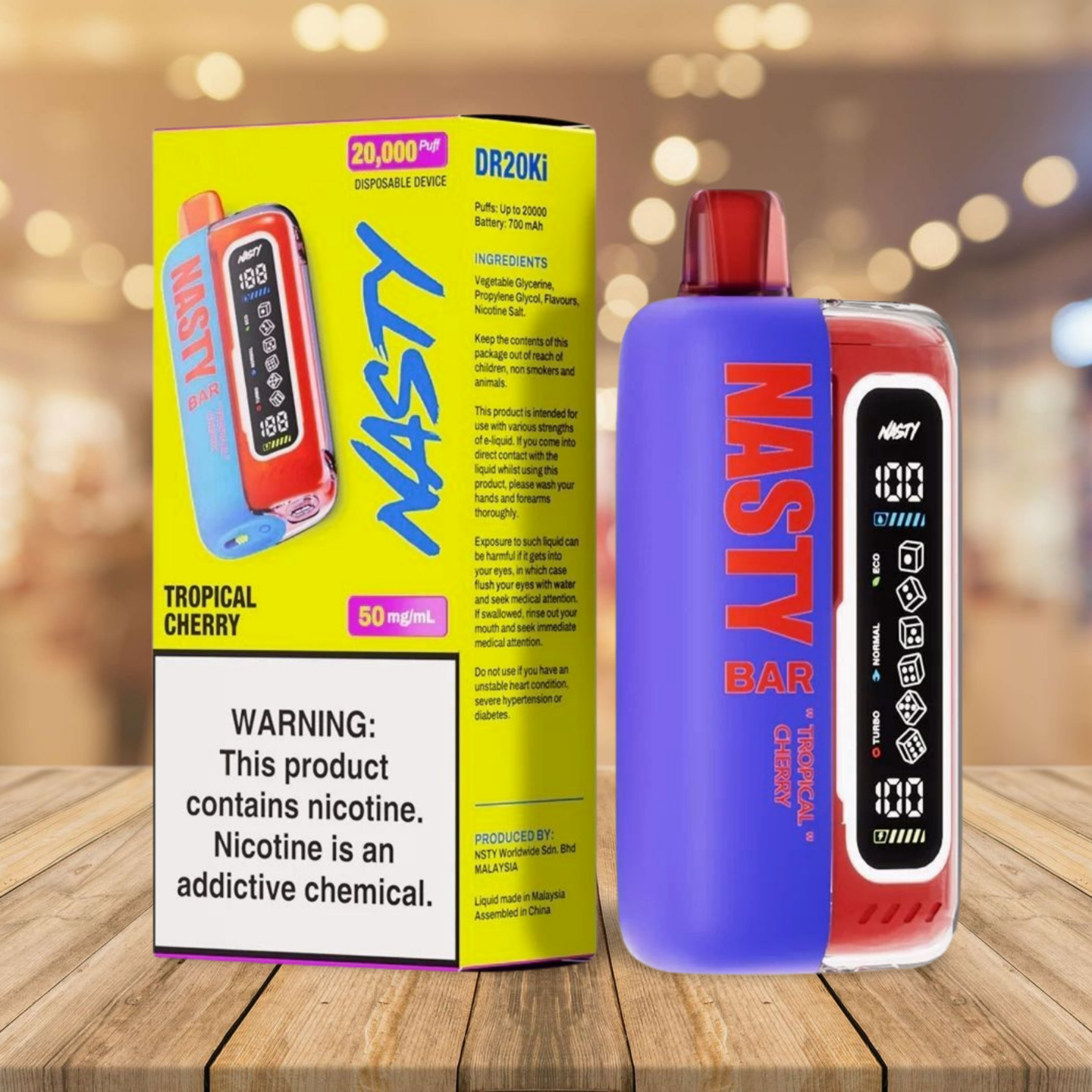 Nasty Bar 20k - Tropical Cherry