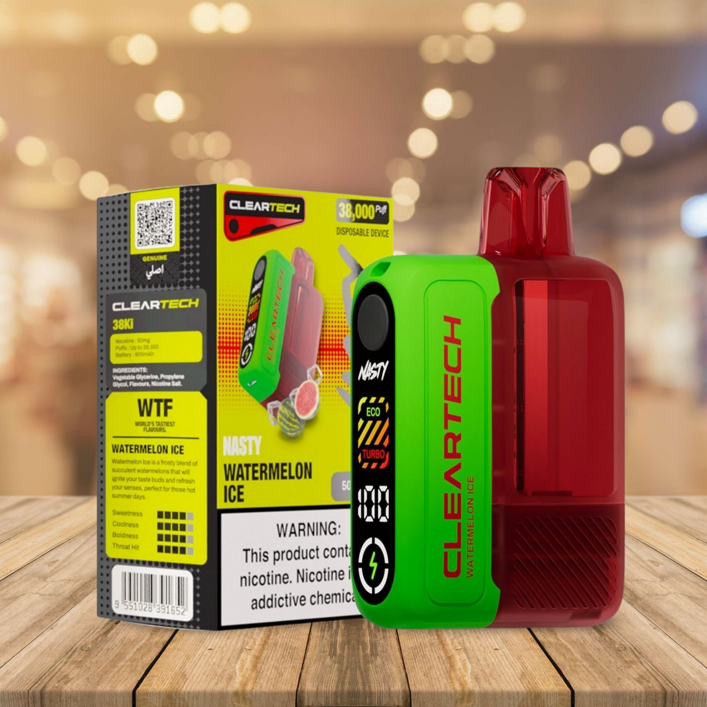 Nasty Cleartech 38k - Watermelon Ice