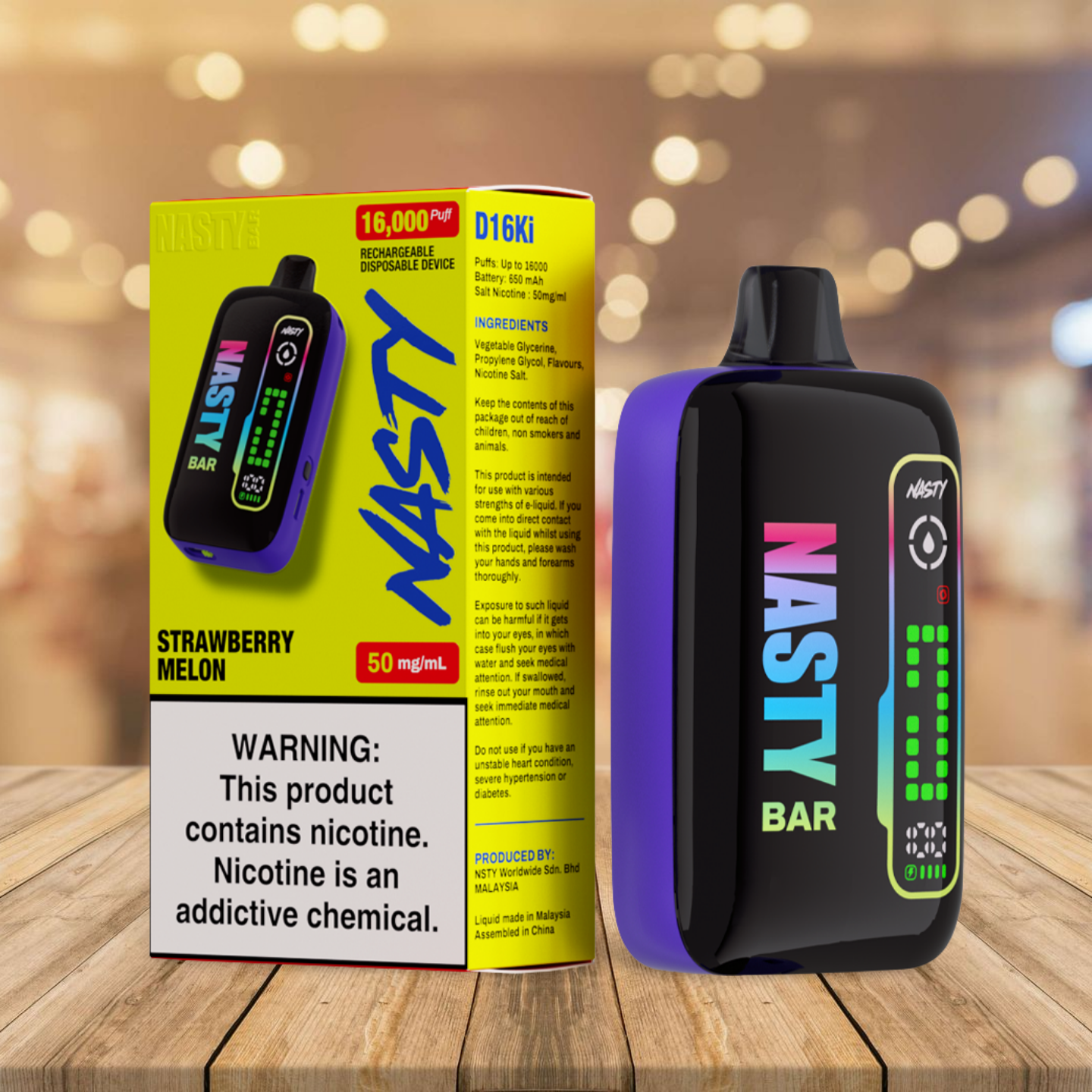 Nasty Bar 16k - Strawberry Melon