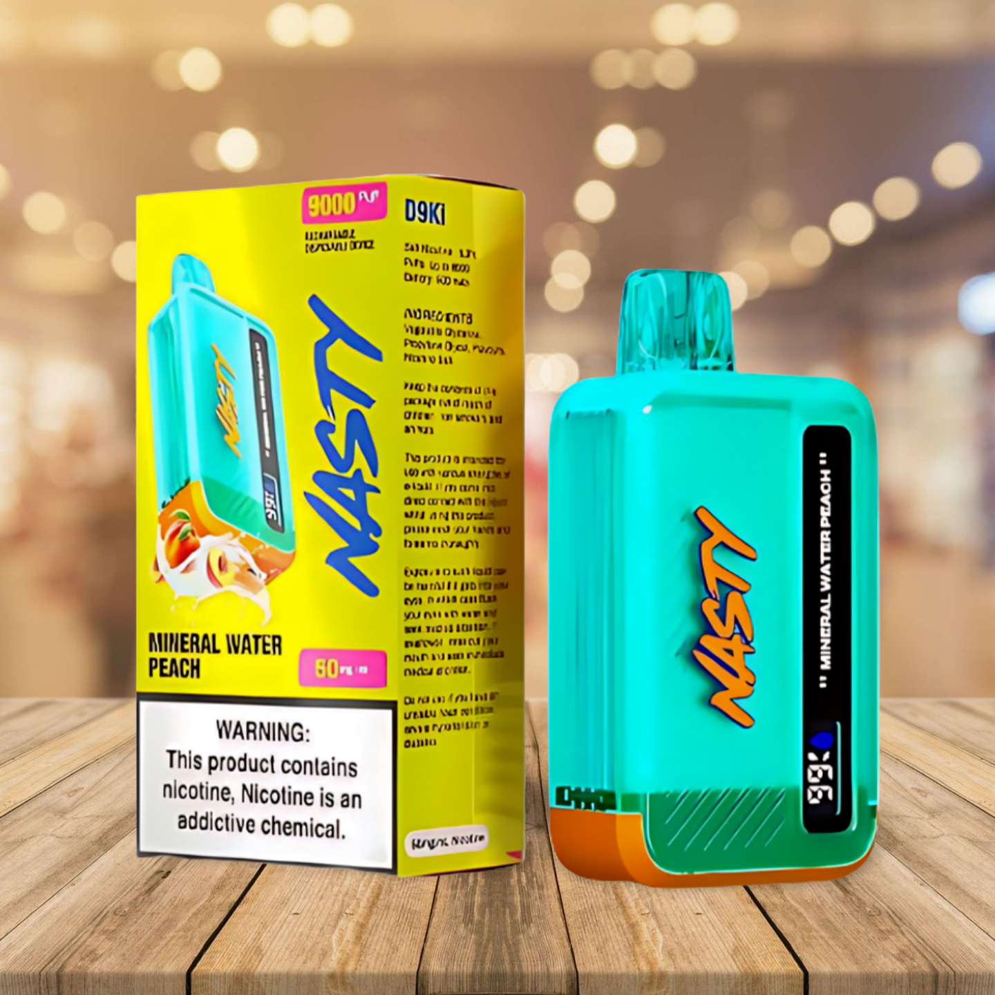 Nasty D9k - Mineral Water Peach