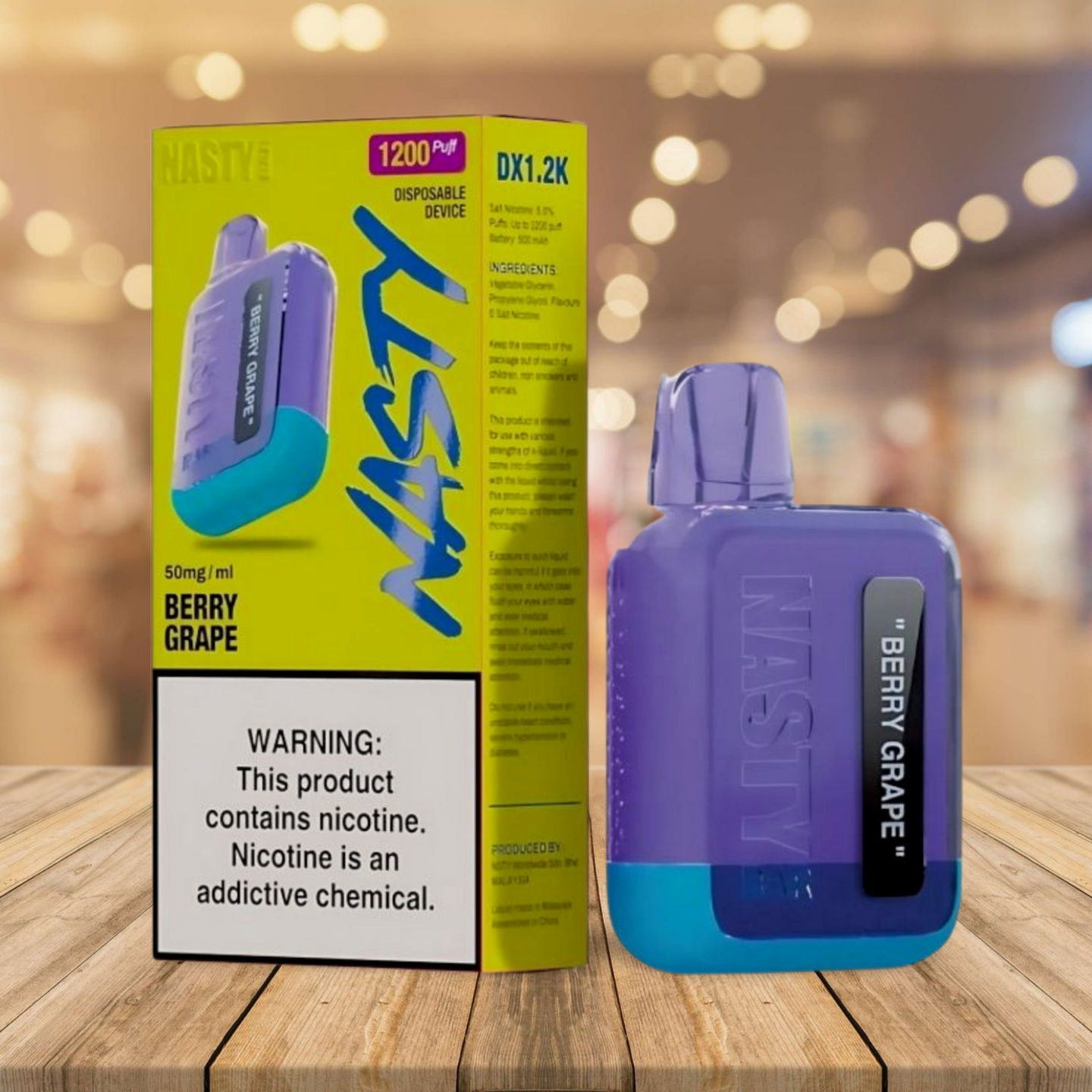 Nasty Bar 1.2k - Berry Grape