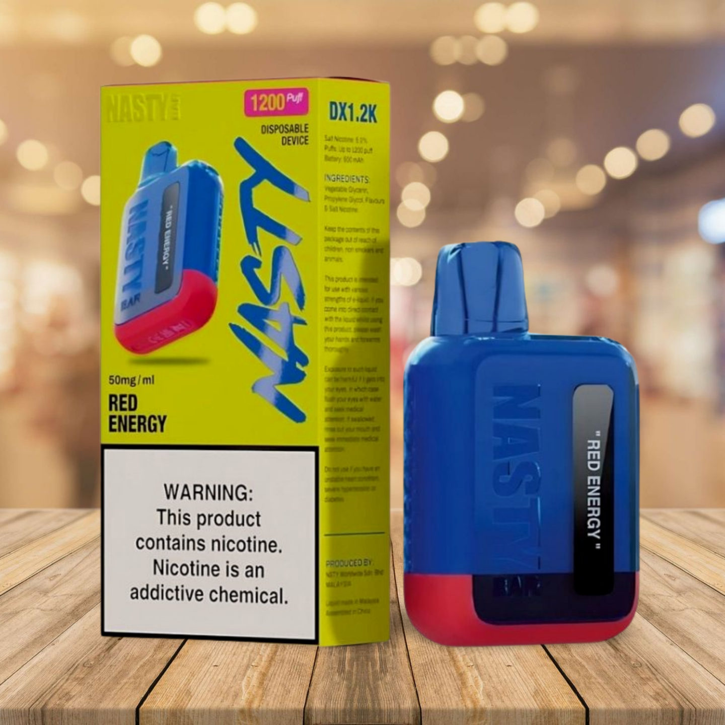 Nasty Bar 1.2k - Red Energy