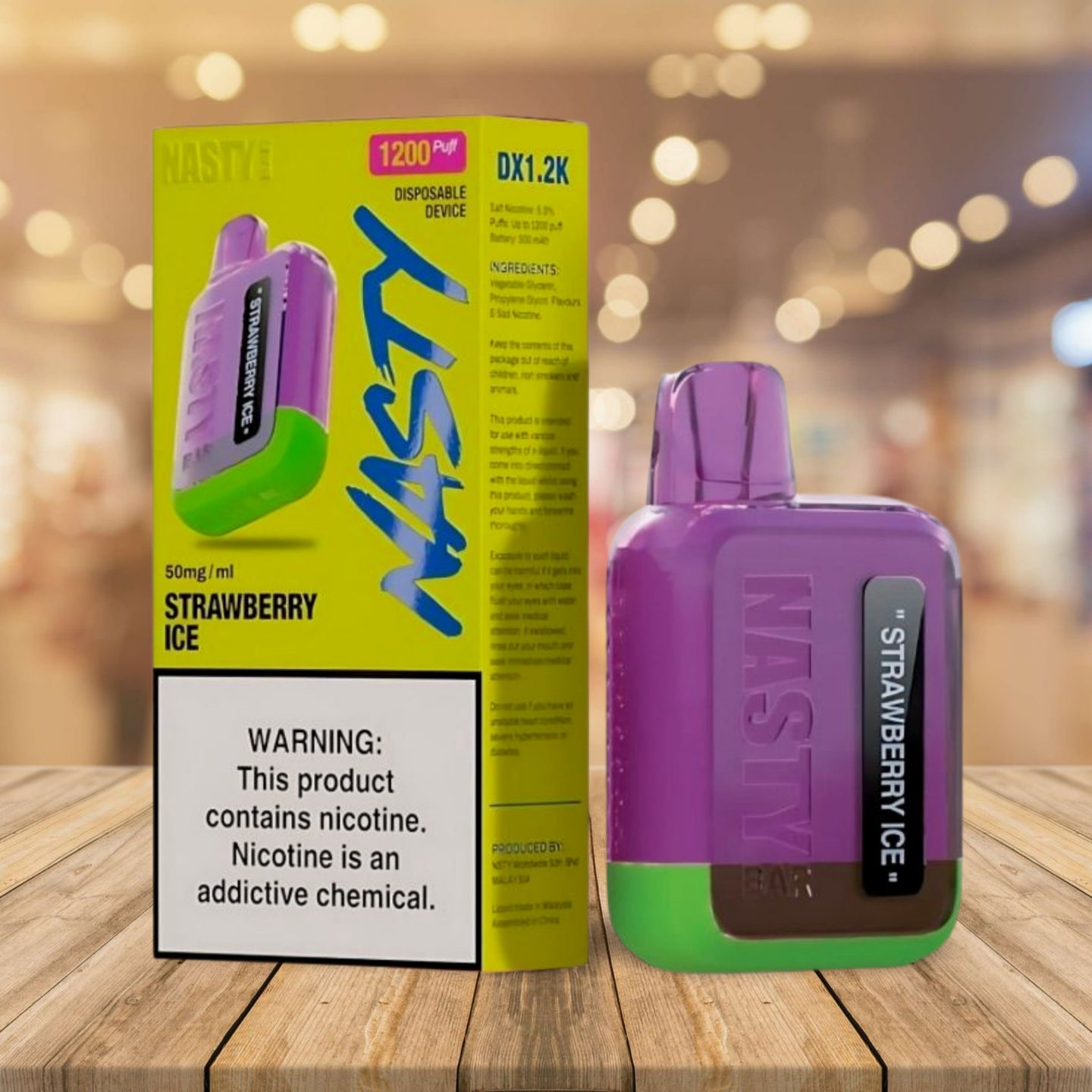 Nasty Bar 1.2k - Strawberry Ice