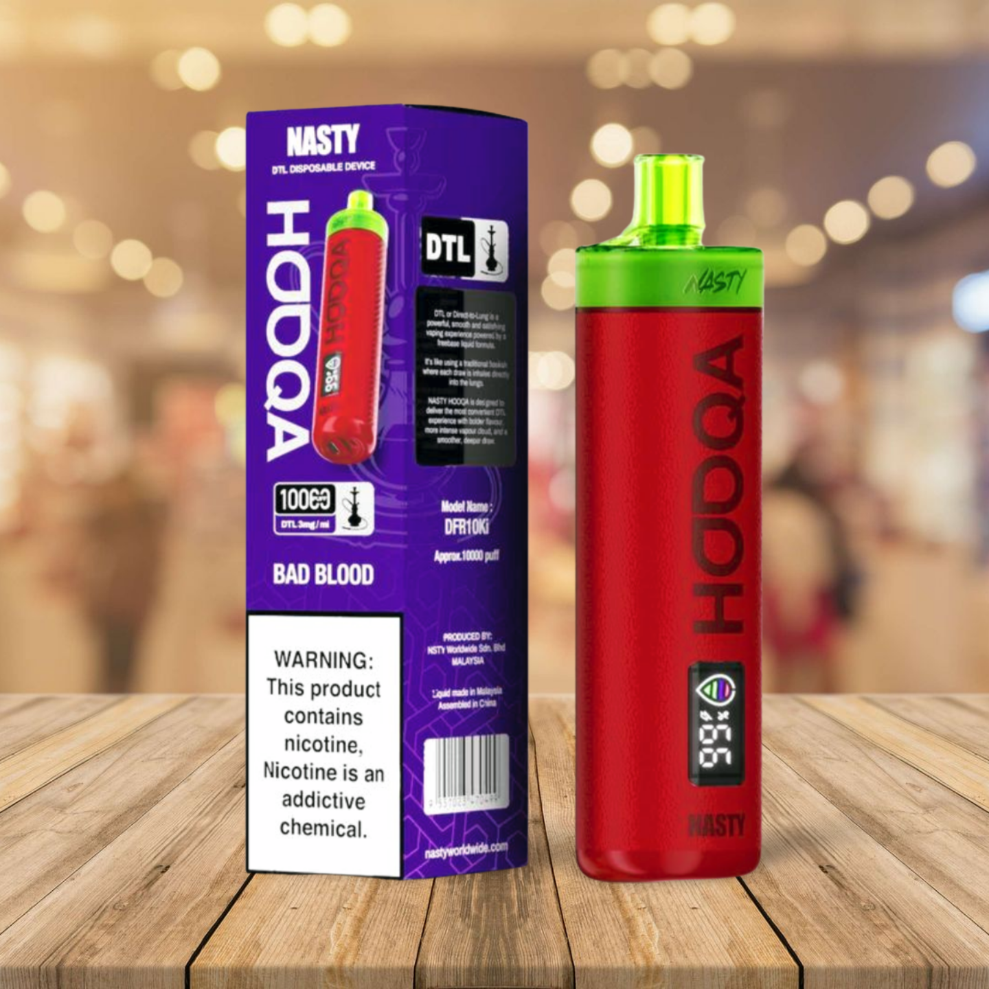 Nasty Hooqa 10k DTL - Bad Blood