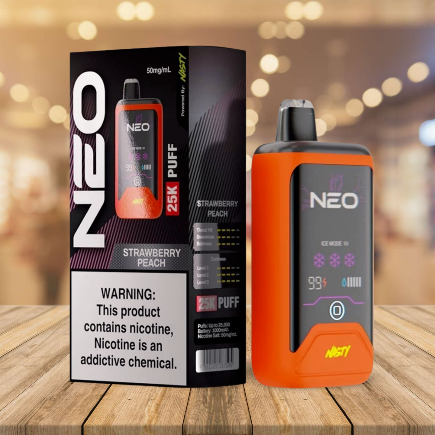 Nasty Neo 25k - Strawberry Peach