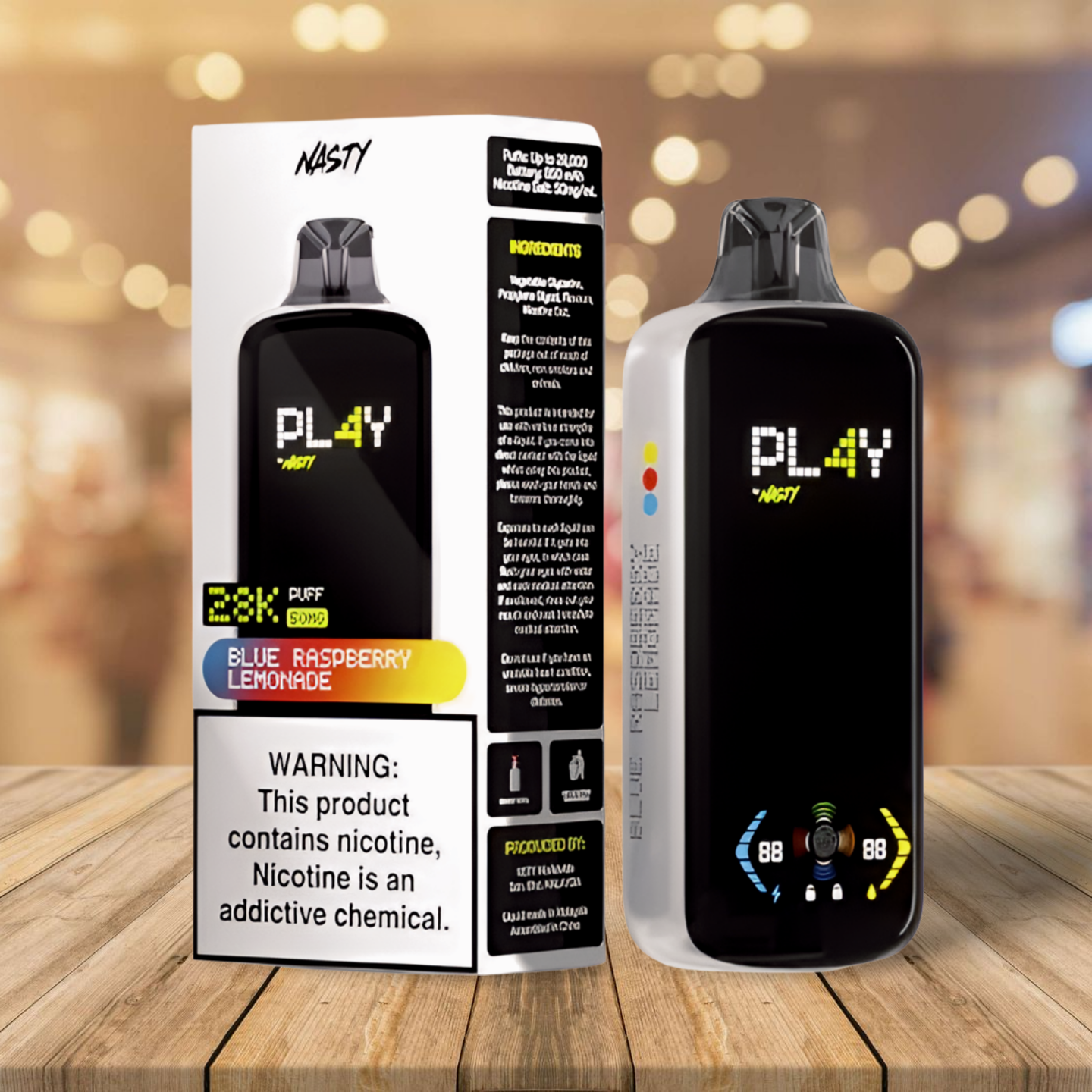 Nasty Bar Play 28k - Blue Raspberry Lemonade
