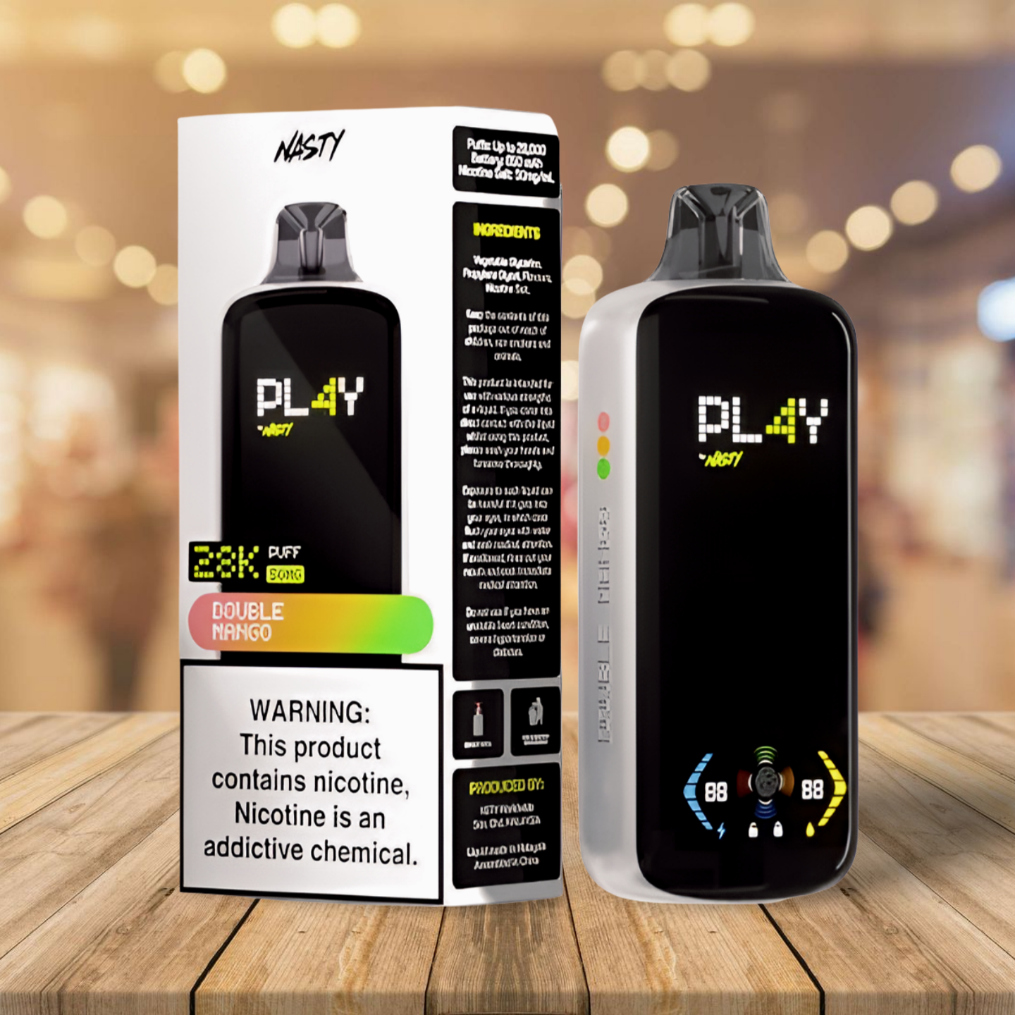 Nasty Bar Play 28k - Double Mango