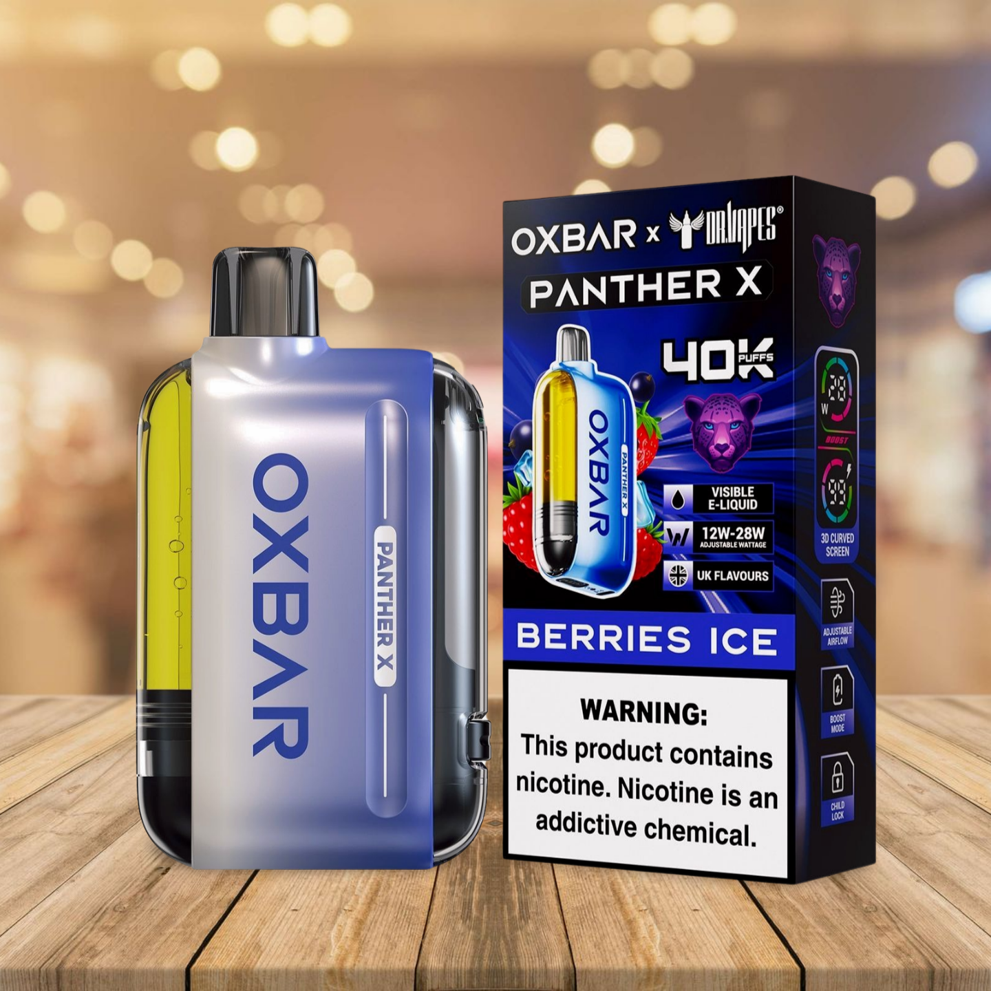 Oxbar X Dr Vapes 40K - Berries Ice