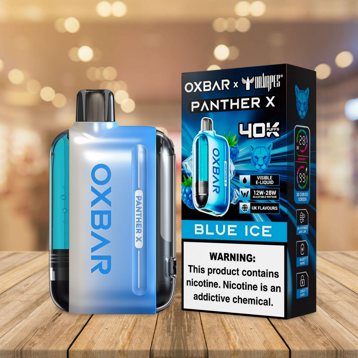 Oxbar X Dr Vapes 40K - Blue Ice