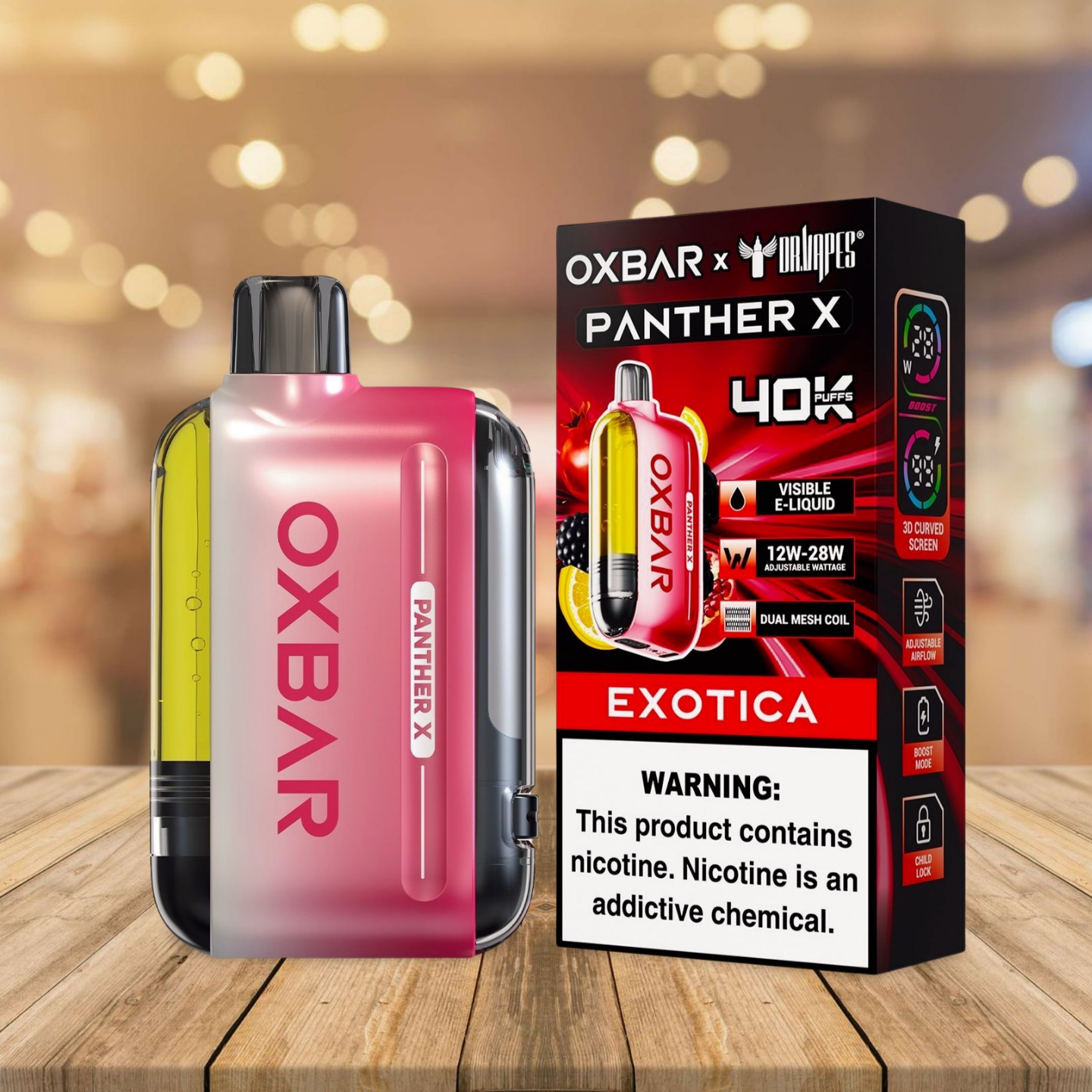 Oxbar X Dr Vapes 40K - Exotica
